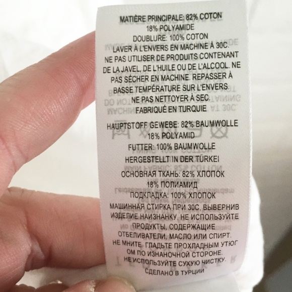 TED BAKER LONDON Mini Dress Maylee Floral Appliqué Tie-front Cotton White 6 - Picture 13 of 16